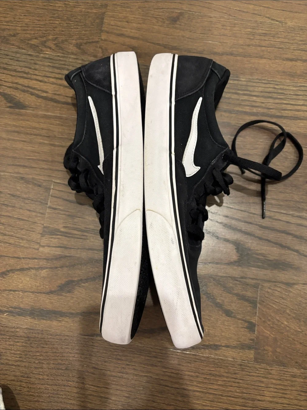Nike SB Chron 2 Black & White Skate Shoes